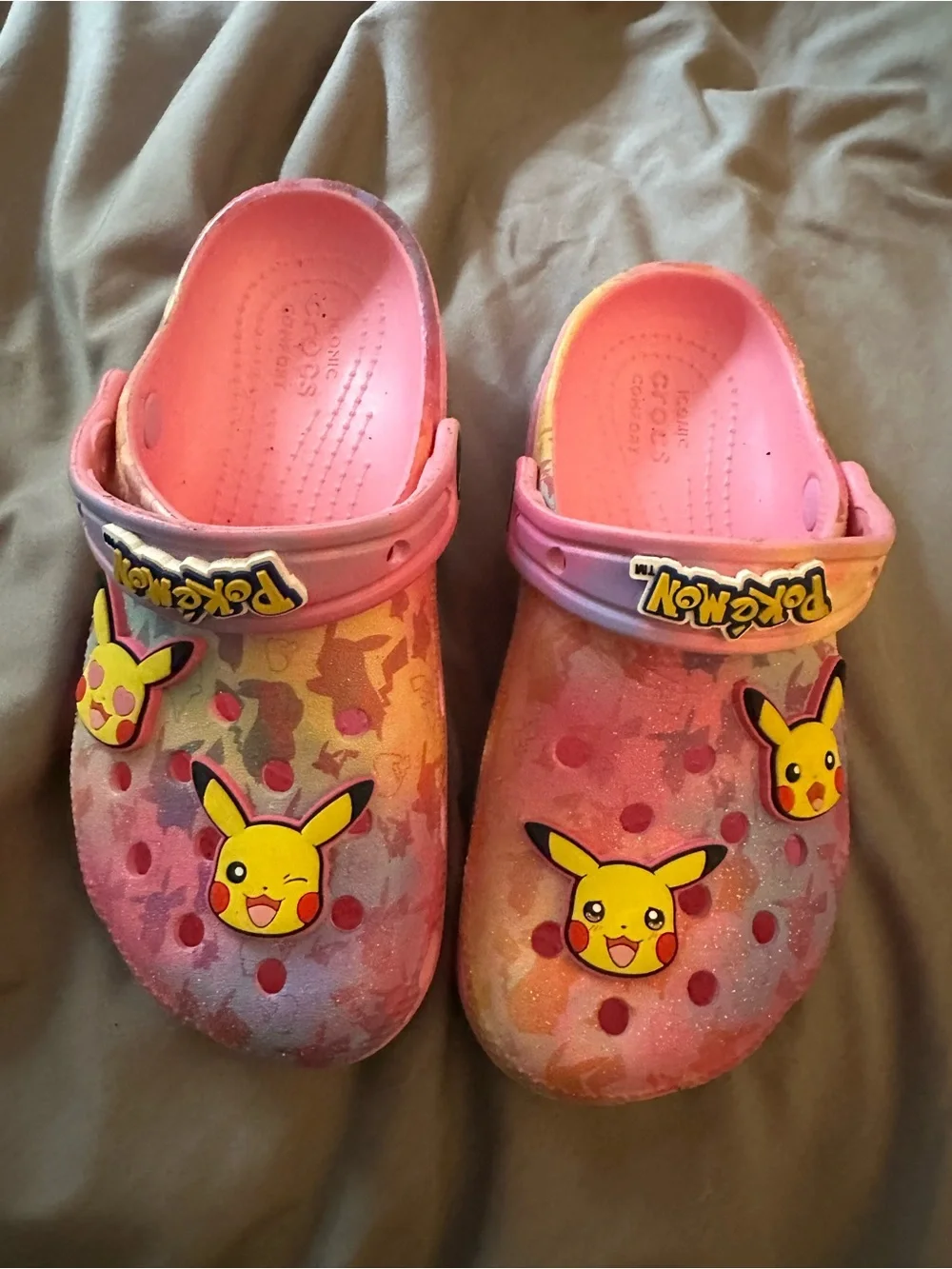 CROCS | Kids' Pink Pokémon Pikachu Clog
